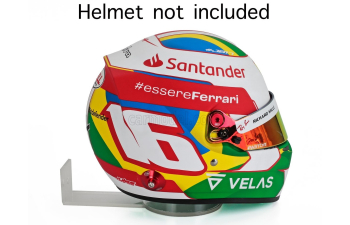 ACCESSORIES 2x Wall Display Showcase Support For Helmet Scale 1/2, Plastic Display