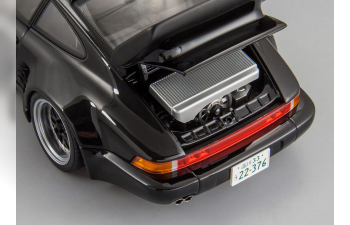 PORSCHE 911 (930) Turbo Wangan Midnight "Black Bird", black