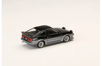 TOYOTA Sprinter Trueno GT APEX (AE86) Late Ver. JDM Style Carbon Bonnet, black/gray
