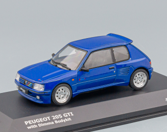 PEUGEOT 205 GTi DIMMA BODY KIT (1988), blue