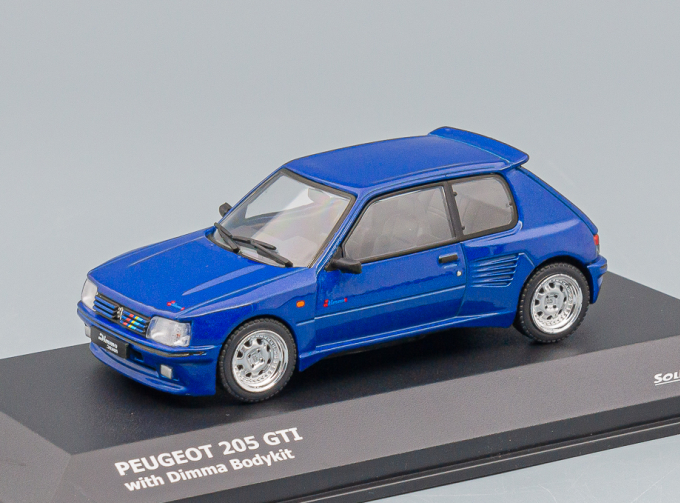 PEUGEOT 205 GTi DIMMA BODY KIT (1988), blue