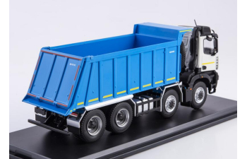 КАМАЗ 65951 самосвал, синий / белый