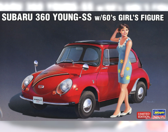 Сборная модель SUBARU 360 Young-ss With Girl Figure (1958)
