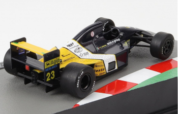 MINARDI F1 M191 Ford N23 Season (1991) Pierluigi Martini, Yellow Black White