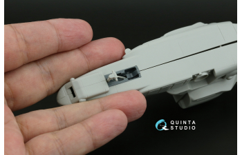 3D Декаль интерьера кабины Ка-50 (черные панели) (HobbyBoss/ARK) (с 3D-печатными деталями)