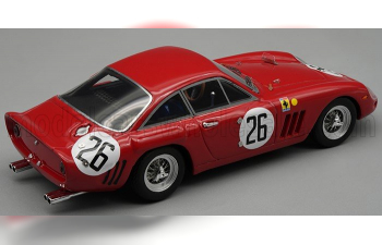 FERRARI 330 Lmb 4.0l V12 Team North American Racing N.a.r.t. №26 24h Le Mans (1963) Masten Gregory - David Piper, Red