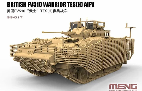 Сборная модель Британская БМП Уорриор FV510 Warrior TES (H)