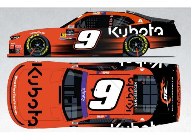Chevrolet #9 Shane Van Gisbergen *Kubota*, red 2025