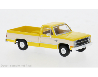 CHEVROLET C10 (1982), yellow / white