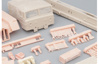 Сборная модель КЭТ-Т на базе Минский-537 (с открывающимися элементами)