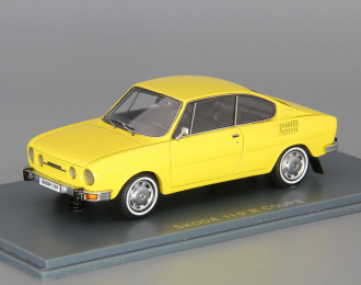 SKODA 110R Coupe (1972), yellow 