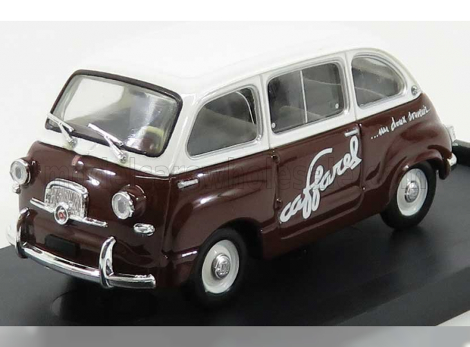 FIAT 600 MULTIPLA VEICOLO COMMERCIALE CAFFAREL (1956), WHITE BROWN