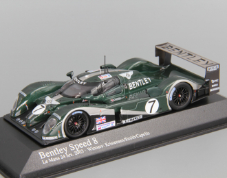 BENTLEY Speed 8 Le Mans 24 hrs. Winners: Kristensen/Smith/Capello #7 (2003), green