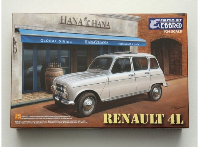 Сборная модель Renault 4L