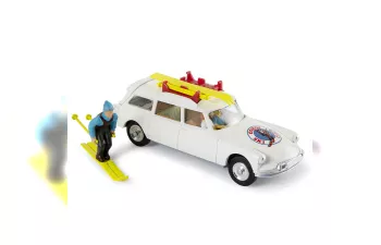 CITROEN DS Safari Corgi Ski Club (1963), white