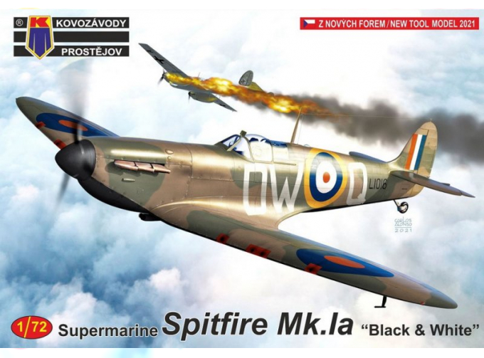 Сборная модель Spitfire Mk.Ia Black & White