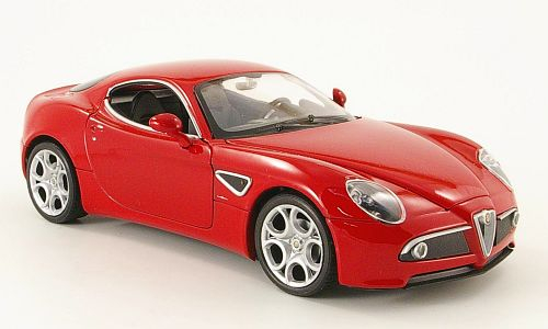 ALFA ROMEO 8C Competizion, red
