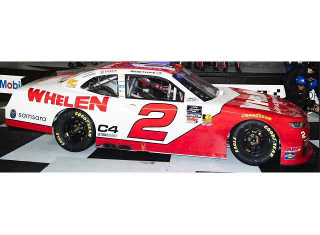Chevrolet #2 Jesse Love *Whelen*, red/white 2025
