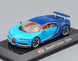 BUGATTI Chiron 2016, blue