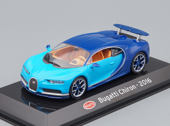 BUGATTI Chiron 2016, blue