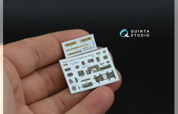 3D Декаль интерьера кабины A6M5 Zero (производства Nakajima) (Eduard)