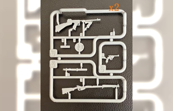 Сборная модель WWII British Infantry Weapon Set