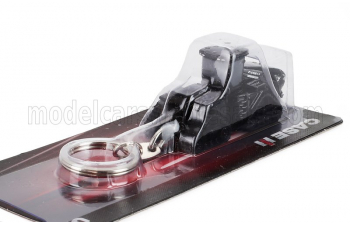 CASE-IH Portachiavi - Keyring Quadtrac 715 Cingolato Tractor (2020) - Cm. 5.8, Black