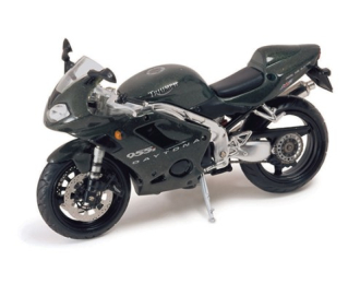 TRIUMPH 955i Daytona Centenary, dark green / black