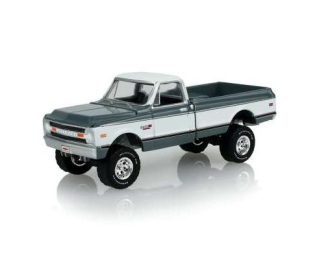 CHEVROLET K10 Custom Pickup *Barrett Jackson Series 17* (1972), green/white