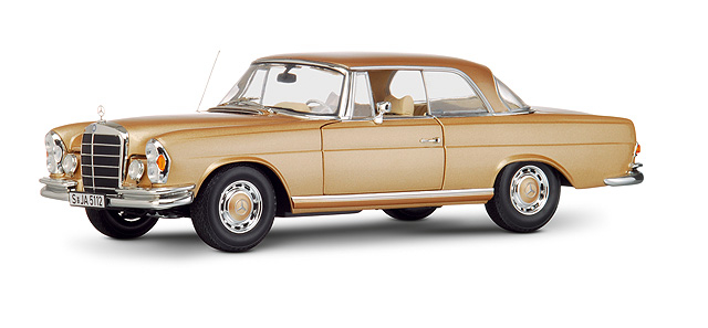 MERCEDES-BENZ 280SE Coupe W111 (1961-1971), gold