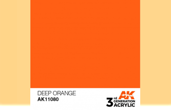 Краска акриловая 3rd Generation Deep Orange 17ml