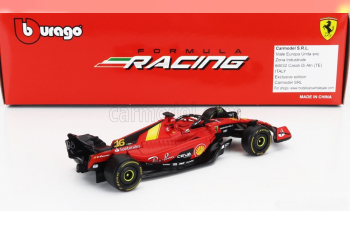 FERRARI Set F1 2x Sf-23 Team Scuderia Ferrari №16 Season (2023) Charles Leclerc + №55 Season (2023) Carlos Sainz, Red Black