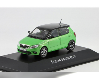 SKODA Fabia RS II (2010), green/black 