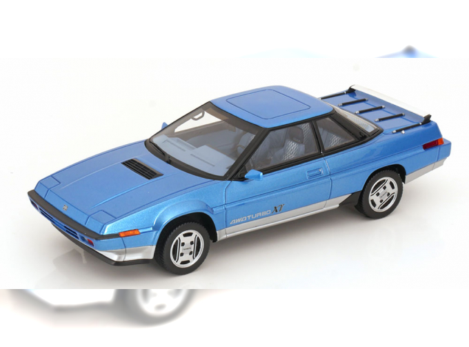 SUBARU XT Turbo 4WD (1985), blue metallic