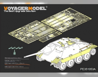 Фототравление для немецкого истребителя танков Sd.Kfz. 138/2 "Хетцер" поздней версии WWII