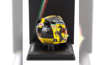BELL HELMET Casco Helmet F1 Carlos Sainz Team Ferrari Hp №55 Monza Italy Gp (2024), Yellow Black