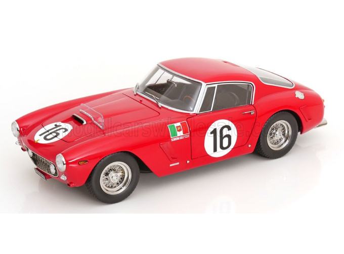 FERRARI 250GT SWB 3.0L V12 Coupe Team Scuderia Seranissima №16 24h Le Mans (1961) Maurice Trintignant - Carlo Maria Abate