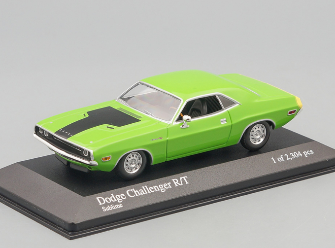 DODGE Challenger R/T (1970), green