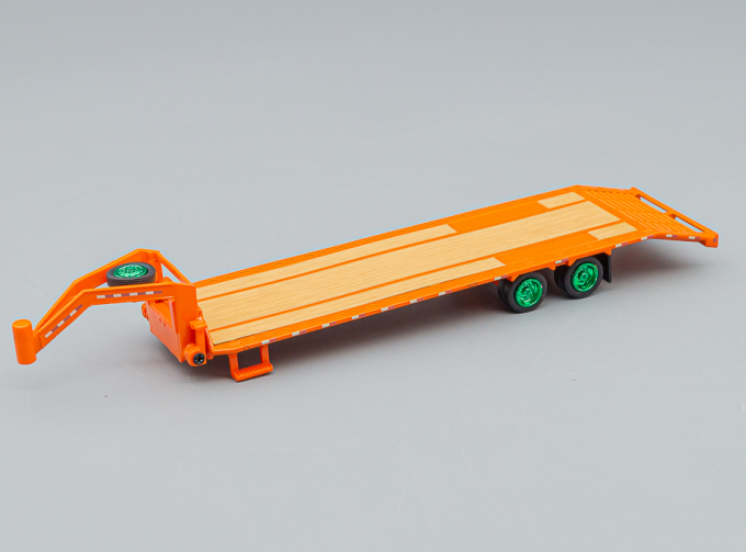 TRAILER Trailer Pianale For Truck - Rimorchio, Yellow (Greenlight!!!)