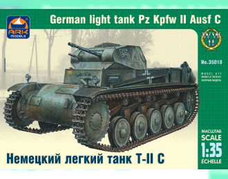 Сборная модель Немецкий легкий танк Pz.Kpfw II Ausf C