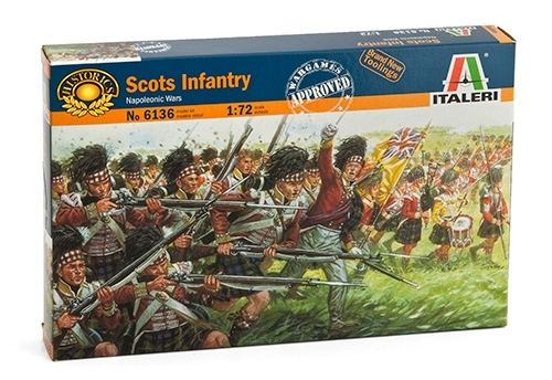 Сборная модель Солдаты Scots Infantry Napoleonic Wars