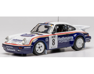 PORSCHE 911 RS SC Team Rothmans Porsche №8 Rally Costa Brava Bernard Beguin - Jean Jacques Lenne (1985)