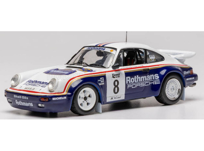 PORSCHE 911 RS SC Team Rothmans Porsche №8 Rally Costa Brava Bernard Beguin - Jean Jacques Lenne (1985)