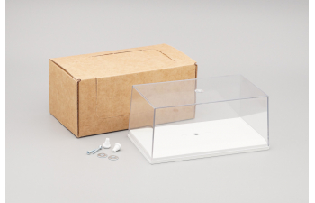 Бокс белый подиум (155 х 90 х 70 мм)