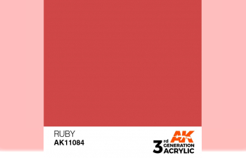 Краска акриловая 3rd Generation Ruby 17ml