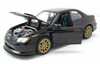 SUBARU Impreza WRX STi (2010), black