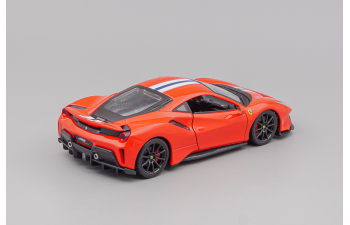 FERRARI 488 Pista (2018), red / white