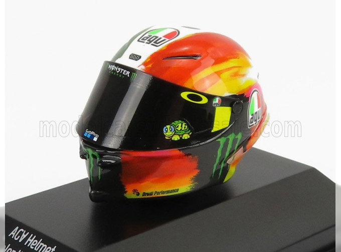 AGV Casco Helmet - Yzr-m1 Team Movistar Monster Energy N 46 Motogp Mugello 2019 Valentino Rossi, Various