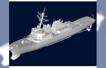 Сборная модель Американский эсминец 	USS Cole DDG-67