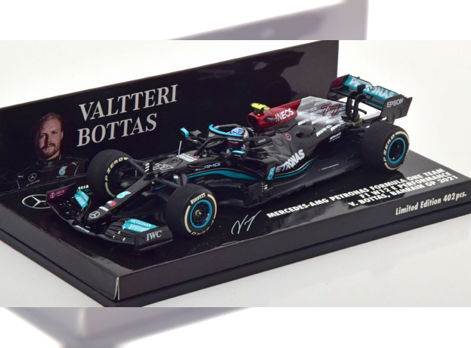 MERCEDES AMG Petronas F1 W12 E Performance 77 F1 Bahrain Valtteri Bottas, (2021)